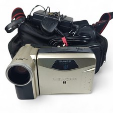 Sharp Viewcam VL-A10H Camcorder 8mm Retro Video Camera + Charger Bundle