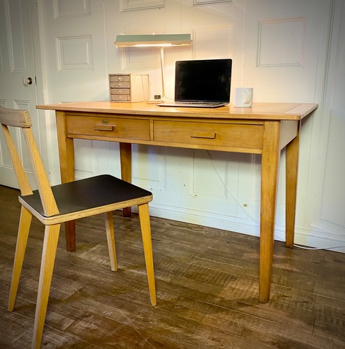 Vintage mid century beech - vintage,