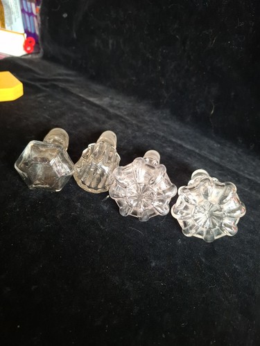 Old blown glass stoppers for - old,