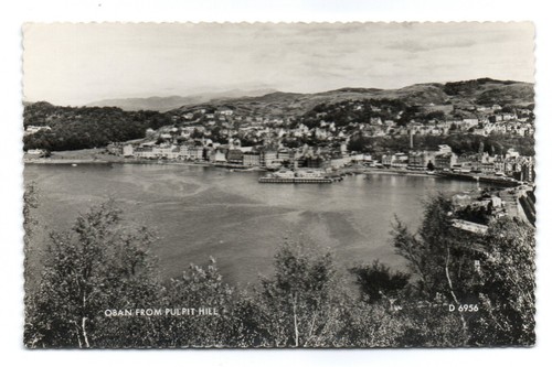 Vintage oban postcard pulpit - postcard,