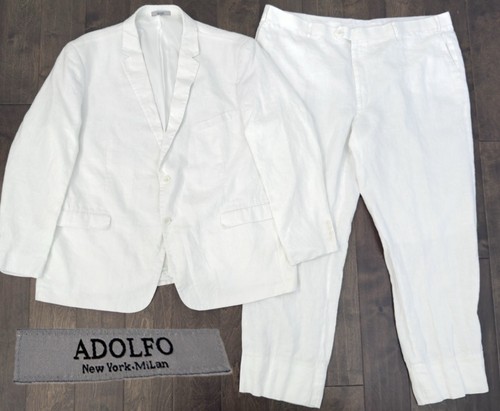 Adolfo mens white 100 - adolfo,