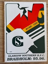 16 MAR 1996 GLASGOW SOUTHERN v JED-FOREST (JEDBURGH), SCOTTISH CUP