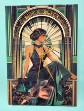 New Art deco metal Wall Clock