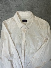 Sportscraft Liberty Print Floral Pale Pink White Semi Fitted Shirt Sz 14