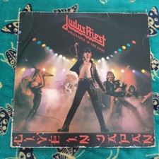 Judas Priest - Unleashed In The East - 1979 - Vintage Heavy Metal Vinyl Record