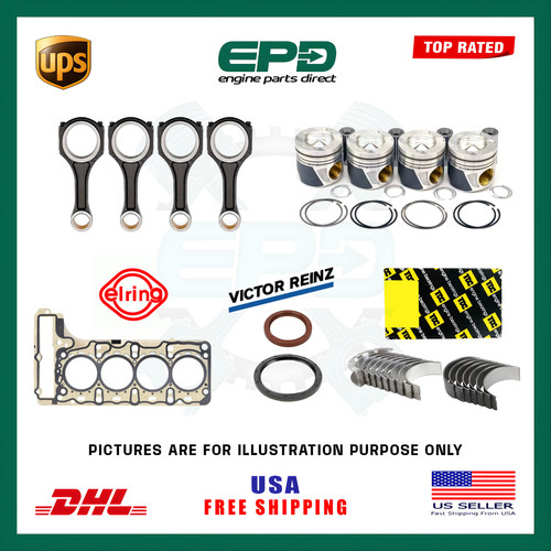 Pistons set with engine - pistons,