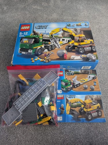 Lego city 4203 excavator - city,