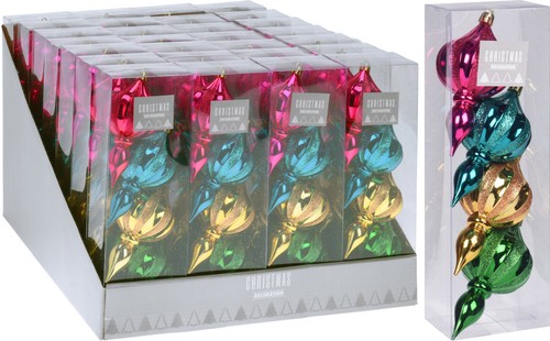 Set christmas tree - of,