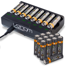 Rechargeable Batteries AAA AA with Charging Dock 1.5v 1000mAh AA 500mAh AA