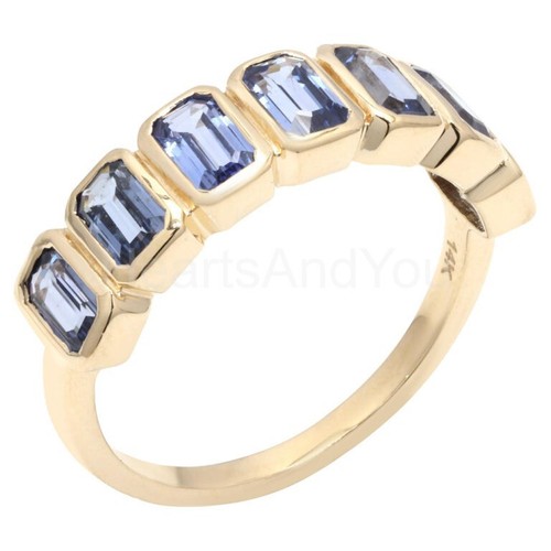 5ct emerald cut simulated - 5ct,