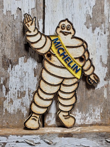 Vintage michelin man sign - michelin, old