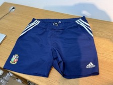 Adidas 2004 British Lions Rugby Shorts Men’s Large 38” Waist