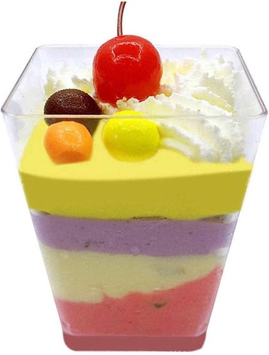 50pcs plastic dessert cups - dessert,