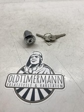 Ignition Lock with Two Keys Chrome Ford Vintage NOS NEW