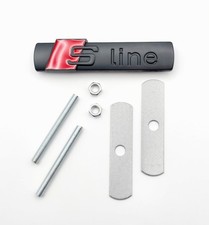 Audi S Line Matte Black Metal