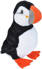 Wild Republic Puffin Plush Stuffed Animal, Plush Toy, Gifts for Kids, Cuddlekins