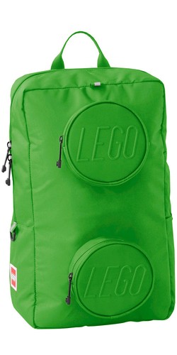 Lego brick 1x2 school backpack - school,