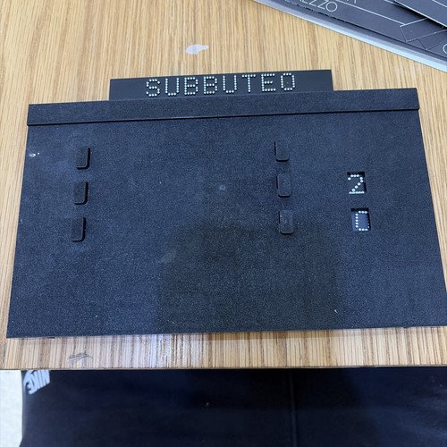 Subbuteo scoreboard set - scoreboard,