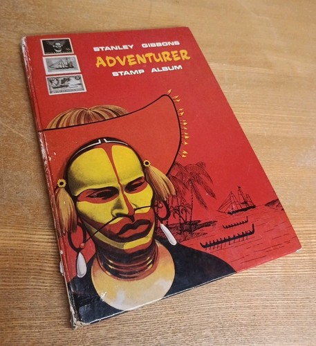 Vintage world stamp album - stamp,
