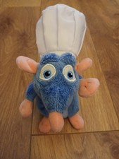 Official Disney Chef Remy Ratatouille Plush Soft Toy Disney Original Plush 9"