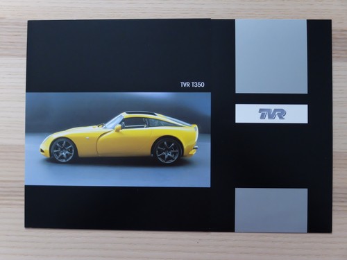 Tvr t350 brochure 200 - tvr,