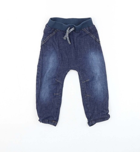 George boys blue cotton - blue,