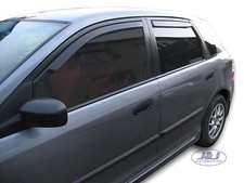 Wind Deflectors Fits Honda Civic Mk7 2000-2005 5-Door 4-Pcs Set Tinted Heko