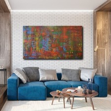 Richter Style Acrylic Abstract