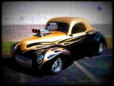 1941 willys coupe A4 Photo