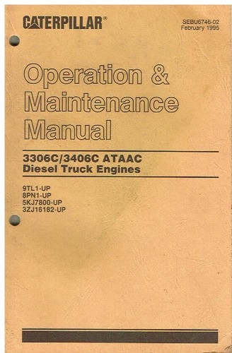 Caterpillar 3306c 3406c ataac - 3306c,