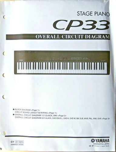 Yamaha cp33 digital stage - yamaha,