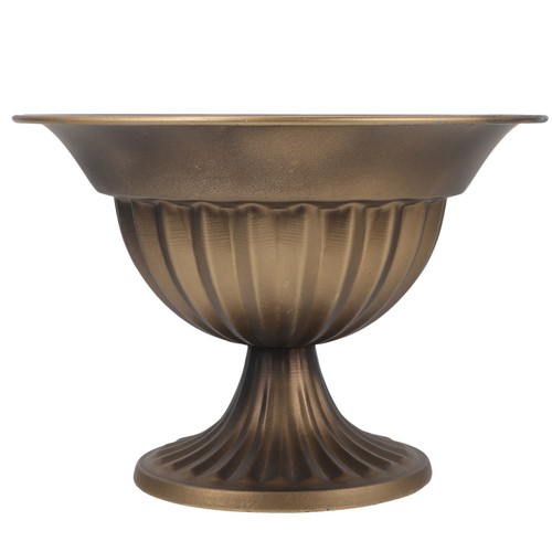 Iron urn planter - iron, metal