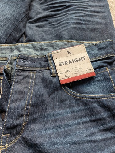 Mens straight jeans w36 - tu,