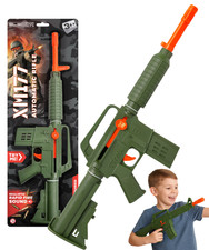 Toy Automatic Rifle Military Green Orange Sound Effects