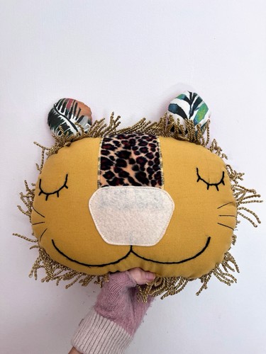 Toy lion pillow cushion - toy,