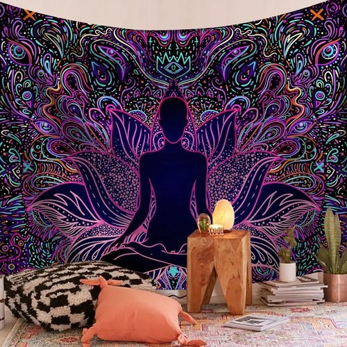 Indian mandala tapestry - indian,