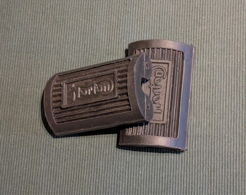 Norton branded footrest - footrest, pedal