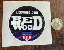 BedWood Co Logo STICKER /