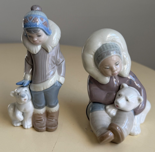 Lladro eskimo 5238 1195 - eskimo,