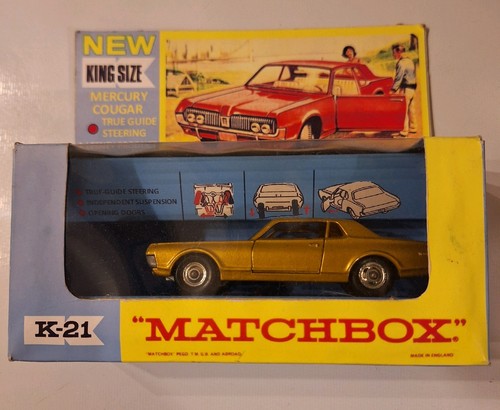 Matchbox k21 gold car - matchbox,