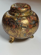 1900s Satsuma Ware patterned