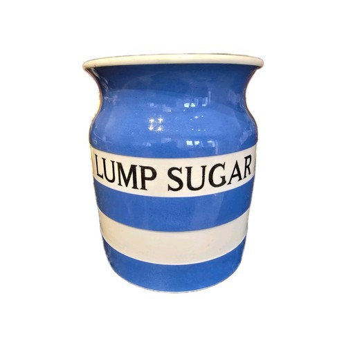 Green cornishware blue lump - tg,