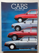Ford Range Brochure 1984 - XR3i  XR4i  Capri / Granada Injection  Tickford Capri