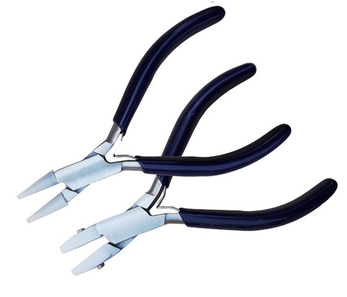 Double nylon jaw - nylon, round