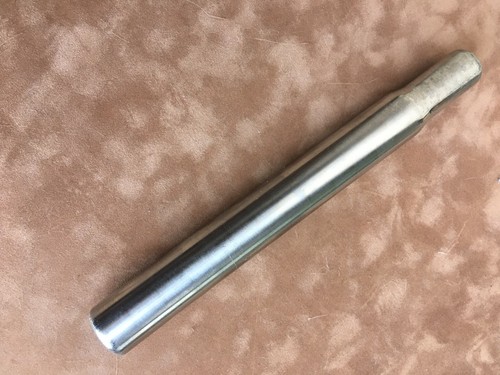 Stainless steel seat - steel, post
