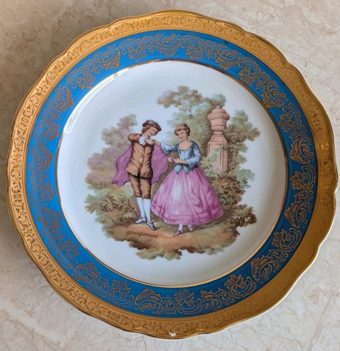 Limoges fine china plate - china,