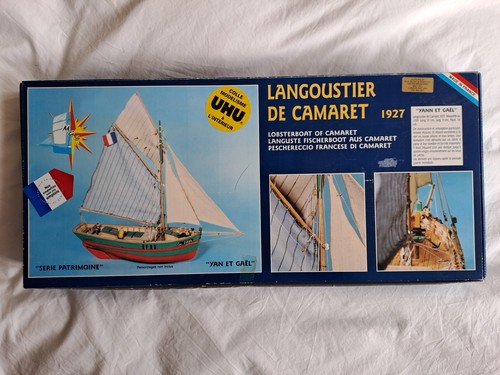 Wooden model sailing ship - model,