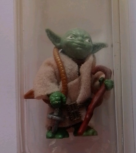 Vintage star wars yoda brown - star,