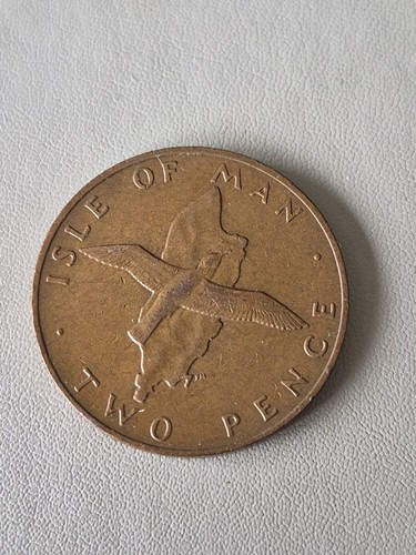 Isle man two pence - isle,