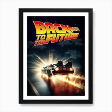 Back To The Future Art Print